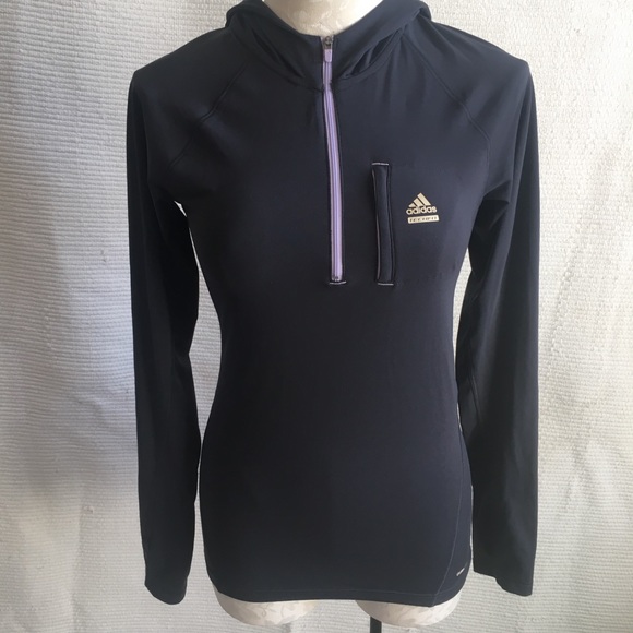 Adidas Techfit Climalite Long-Sleeved Hoodie - Picture 2 of 8